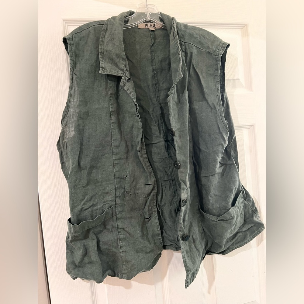 Linen Vest